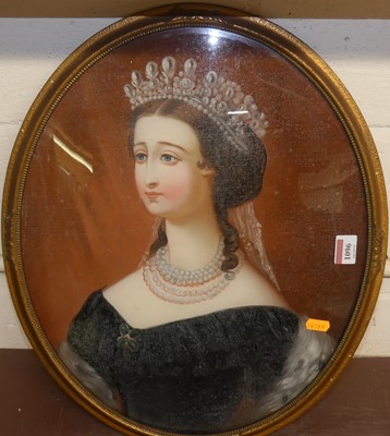 Lot 1096 - Mid 19th century English school - bust...