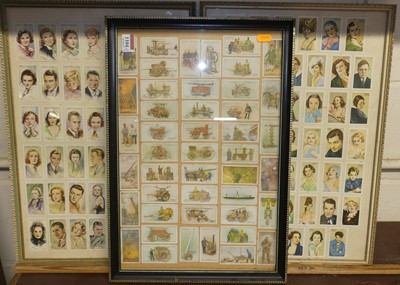 Lot 1104 - Two framed sweetheart cards, early 20th...