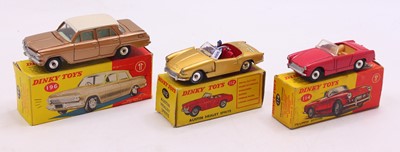 Lot 1385 - Dinky Toys group of four diecasts to include...