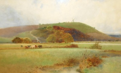 Lot 1134 - Leopold Rivers (1852-1905) - The old mill,...