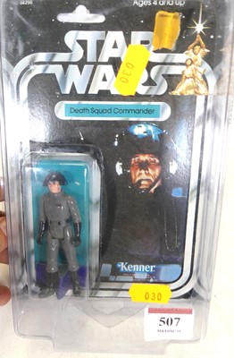 Lot 507 - A Star Wars desk squad commander Kenner model...