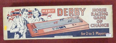 Lot 512 - A Merit Derby horseracing game, appears in...