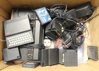 Lot 537 - An Atari 2600 video computer system, together...