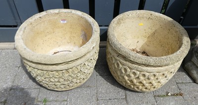 Lot 1466 - A pair of Sherston-Earl reconstituted stone...