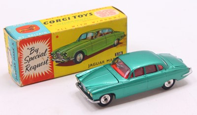 Lot 1678 - Corgi Toys No. 238 Jaguar MKX in a metallic...