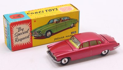 Lot 1679 - Corgi Toys No. 238 Jaguar Mark X, comprising a...