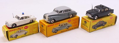 Lot 1254 - Dinky Toys group of three diecast, to include...
