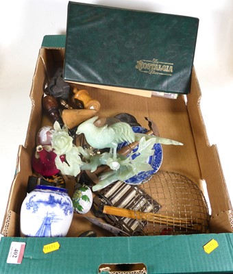 Lot 402 - A collection of items to include a Japanese...