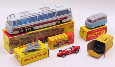 Lot 1315 - Dinky Toys group of 5 diecasts and accessories...