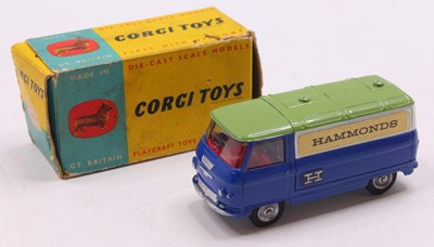 Lot 1680 - Corgi Toys No. 462 Commer van in "Hammonds"...