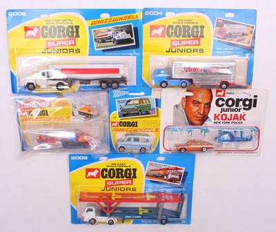 Lot 1796 - Corgi Juniors Whizwheels super juniors group...