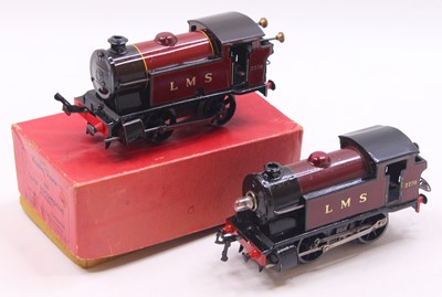Lot 126 - Two M3 tank locos to include a 1936-41 LMS red...