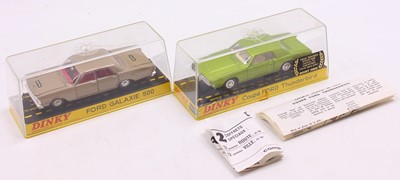 Lot 1387 - Dinky Toys group of 2 diecasts to include;...