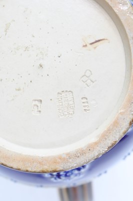 Lot 2071 - A Doulton Lambeth Queen Victoria Diamond...