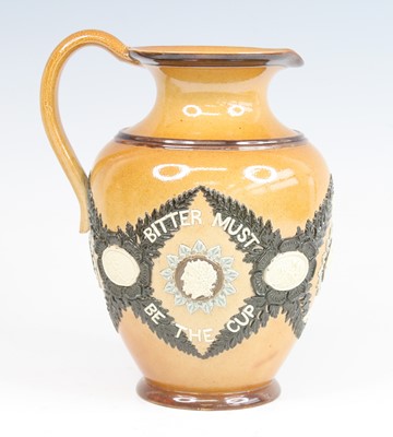 Lot 2055 - A Doulton Lambeth salt glazed stoneware jug,...