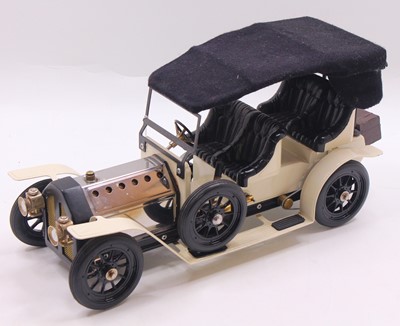 Lot 18 - A Mamod SA1L steam limousine in silver and...