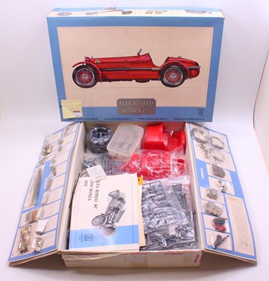 Lot 820 - Pocher No. K71 1/8th scale kit of an Alfa...