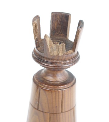 Lot 2399 - A complete set of chess pieces, probably Irish...