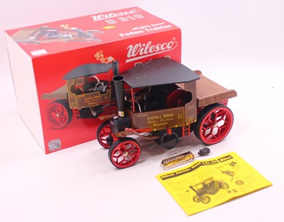 Lot 5 - Wilesco D310 live steam lorry, Mighty Atom,...