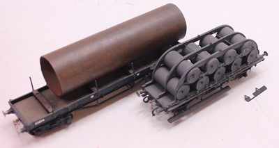 Lot 207 - Two kit-built 0 gauge finescale wagons, to...