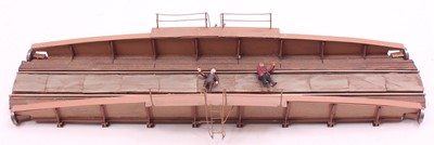 Lot 191 - 0 Gauge finescale kit built GWR turntable,...
