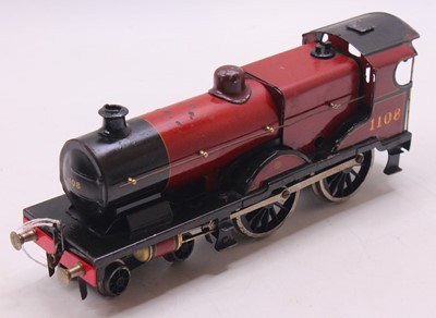 Lot 145 - Bassett-Lowke clockwork 4-4-0 Compound LOCO...