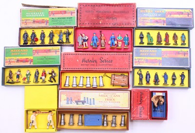 Lot 143 - Hornby 0-gauge figures: Reproduction set of...