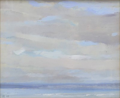 Lot 367 - Robert Innes (b.1964) - Blue Two, oil on board,...