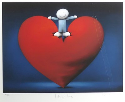 Lot 280 - Doug Hyde (b.1972) - Lots of Love, gicleé,...