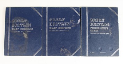 Lot 3371 - Great Britain, two Hirschhorn coin folders to...