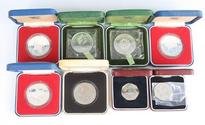 Lot 3387 - United Kingdom, 1972 Silver Wedding Crown, obv:...