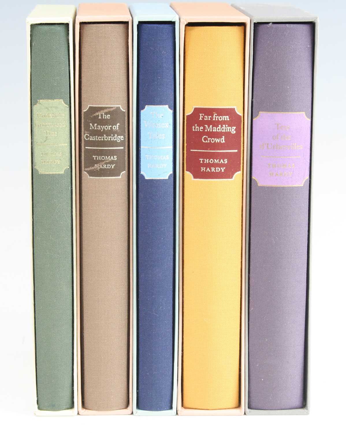 Lot 2014 - Hardy, Thomas: The Works Of, five Folio...