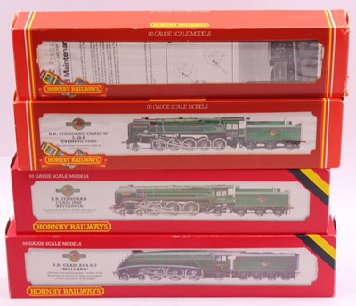 Lot 332 - Four early Hornby locos to include a B17...