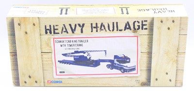 Lot 917 - Corgi Heavy Haulage CC12818 1/50th scale G...