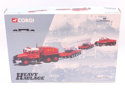 Lot 924 - Corgi Heavy Haulage limited edition model No....