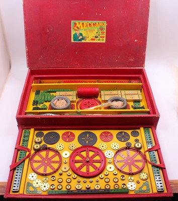 Lot 567 - Meccano accessory Outfit No.9a, in a red card...