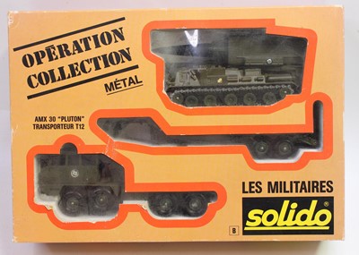 Lot 1520 - Solido No.7017 Military Gift Set, comprising...