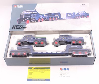 Lot 911 - Corgi Heavy Haulage No.17701 1/50th scale...