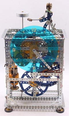 Lot 590 - Made up Meccano model of a working electric...