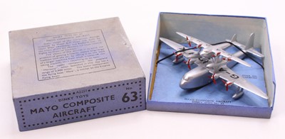 Lot 1172 - Dinky Toys, 63 pre-war Mayo composite aircraft...