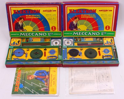Lot 616 - Two Meccano Elektron Electrical experiments no....