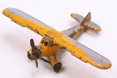 Lot 1179 - French Dinky, 60B Potez 58, yellow diecast...