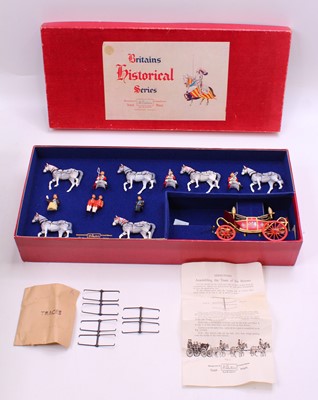 Lot 1767 - Britains set No. 9402 state open Landau...