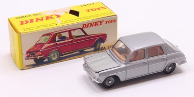 Lot 1067 - French Dinky Toys, No.1407 Simca 1100,...