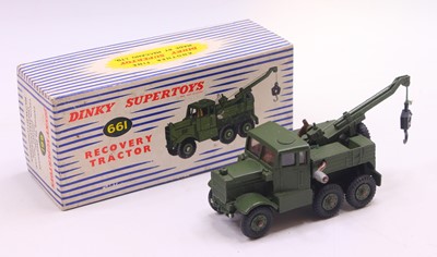 Lot 1130 - Dinky Supertoys No. 661 Recovery tractor,...