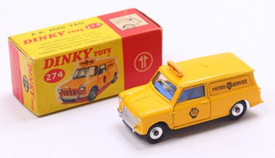 Lot 1032 - Dinky Toys No. 274 Morris Minor AA Mini van,...