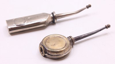 Lot 654 - Meccano/Hornby oil cans consisting of a...