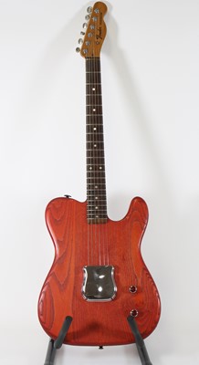 Lot 1363 - A Fender telecaster six string electric guitar,...