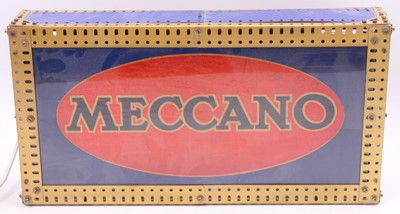 Lot 615 - Meccano large dealers ex-shop display light up...