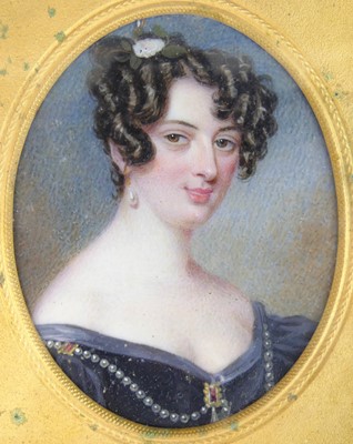 Lot 2411 - 19th century French school - Bust portrait of...
